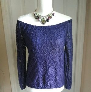 Purple Rue 21 Lace Blouse
